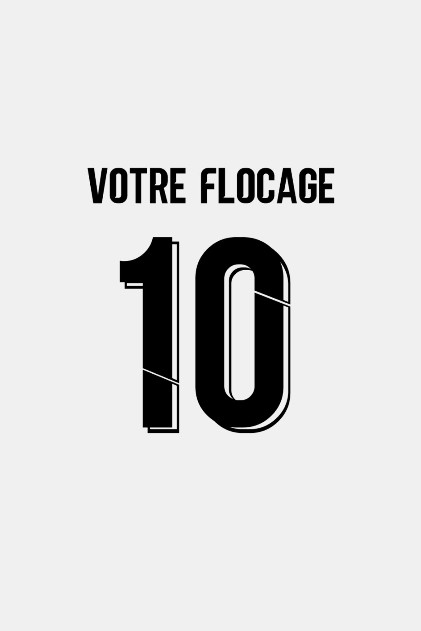 Flocage "Numéro"